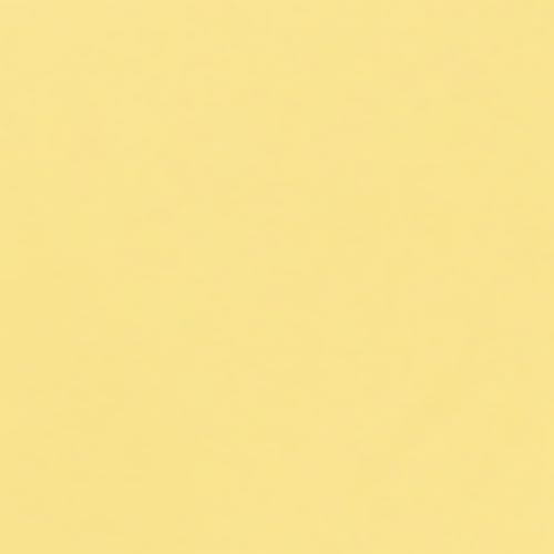 creamy yellow