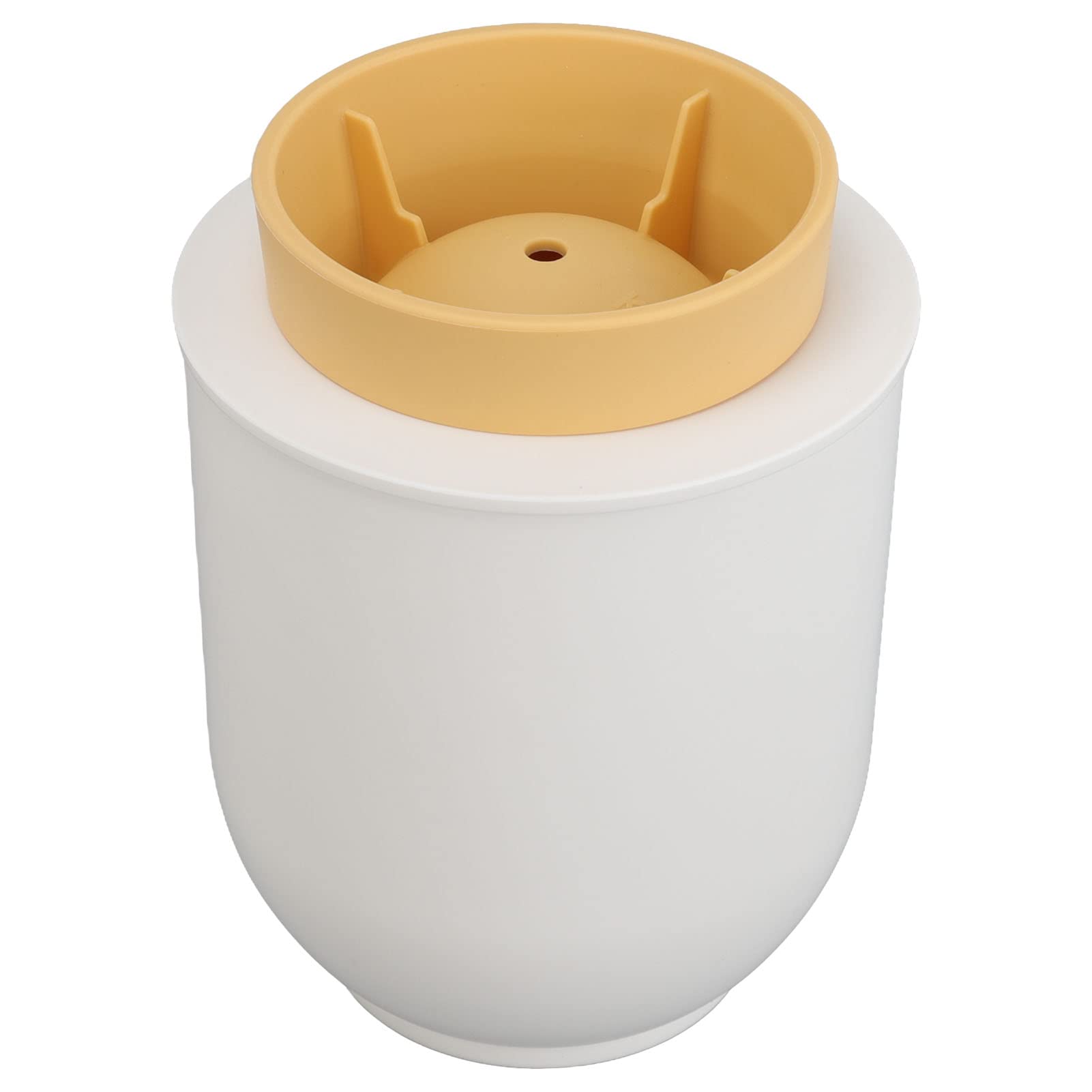 Premium Ice Ball Maker - Sphere Ice Mold with Thermal Insulation, No Bubbles, Drainage Holes & Impurity Filter - Perfect for Cocktails, Whiskey & Iced Coffee (Yellow) - Home Bar & Coffee Shop Essential