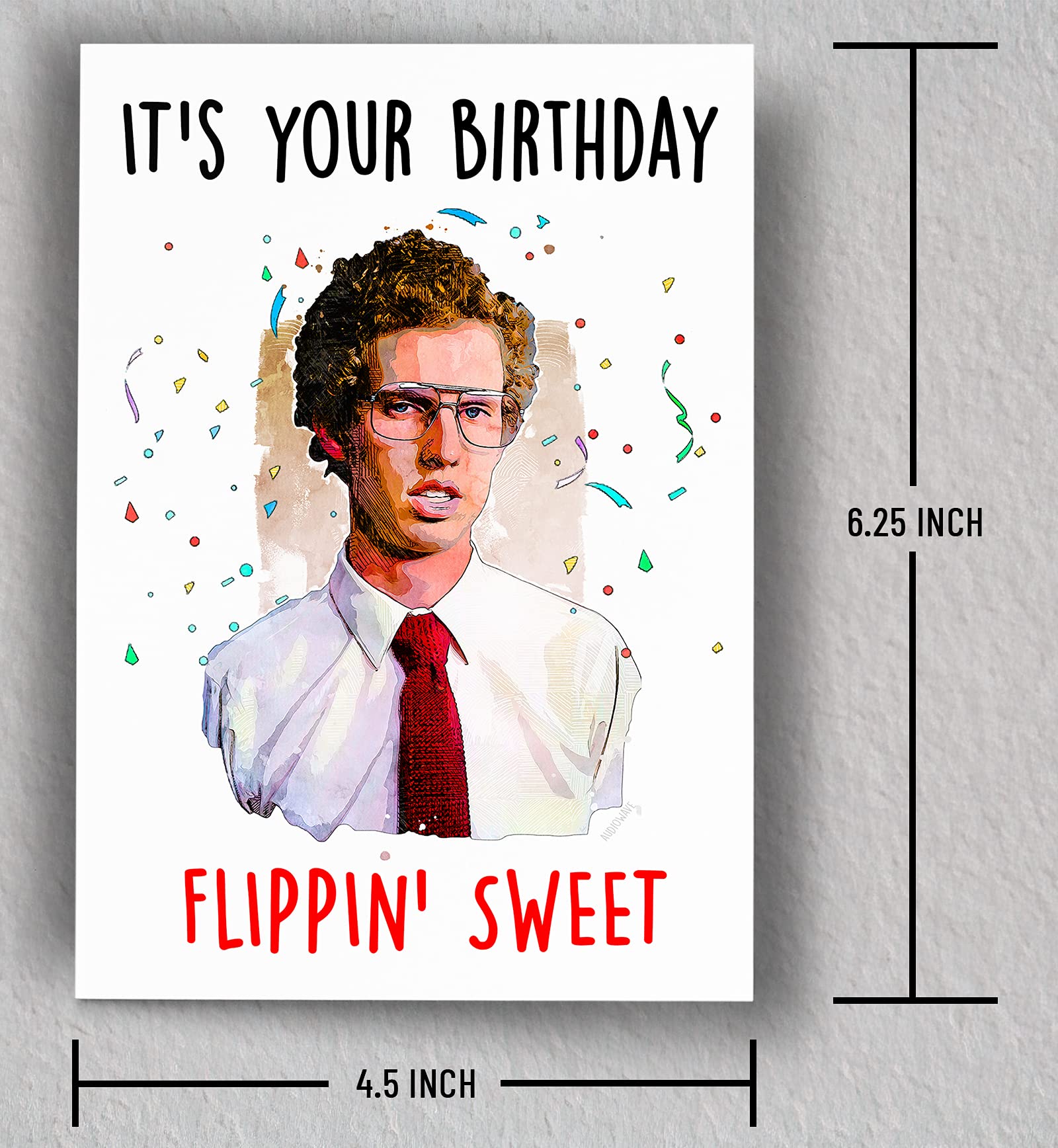 Funny Napoleon Birthday Card for Husband & Best Friend - Blank Inside | Perfect Gift for Special Occasions