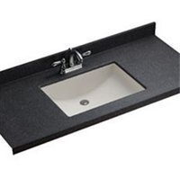 Swan UC01913.051 Undermount Bathroom Sink - 16x22x6.25 Inch Solid Surface Single Bowl Vanity Sink in Tahiti Sand | Perfect for Modern Bathrooms, Powder Rooms & Guest Baths