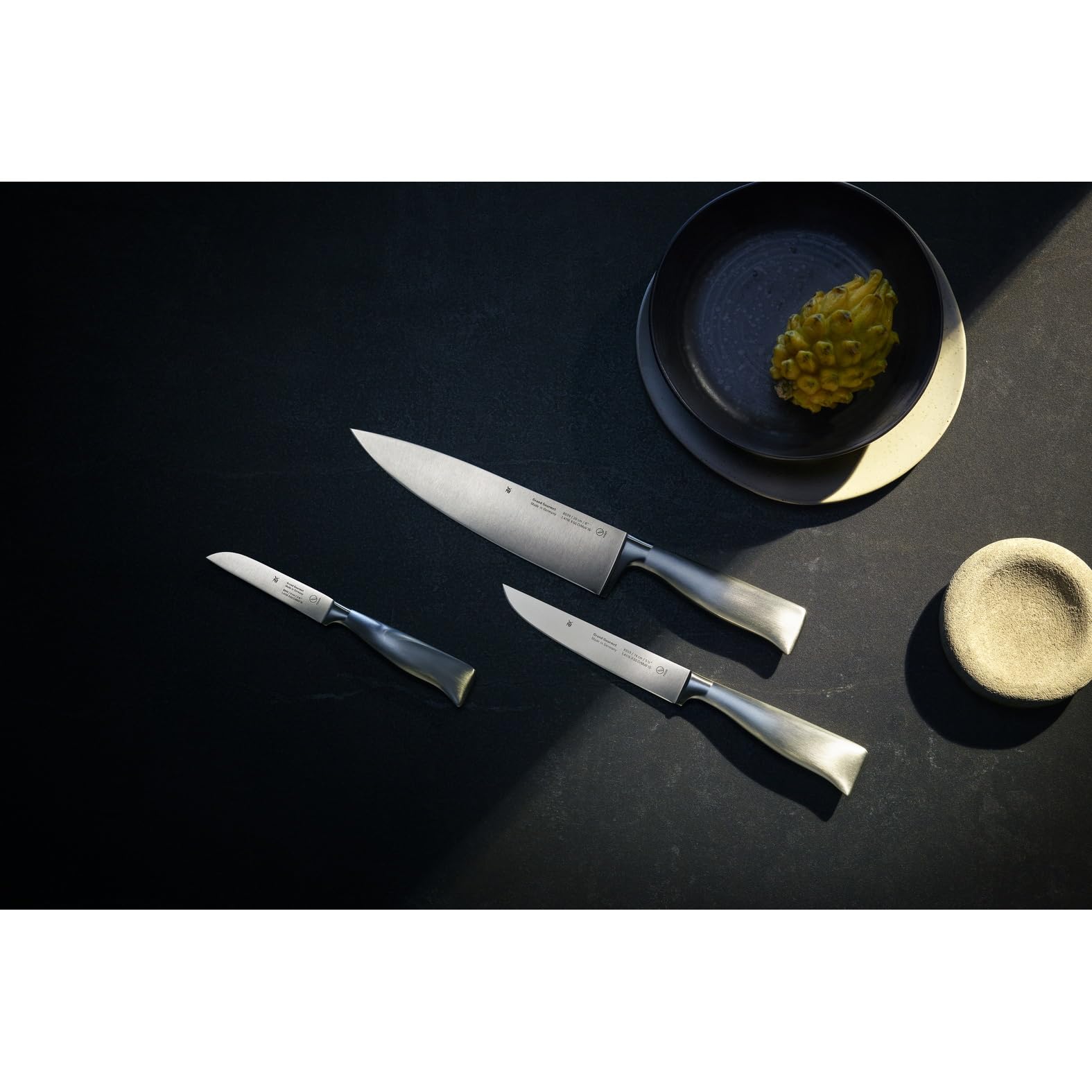 WMF 7cm Grand Gourmet Parer Knife - Premium Silver Paring Knife for Peeling, Slicing & Precision Cutting | Ideal for Fruits, Vegetables & Kitchen Prep