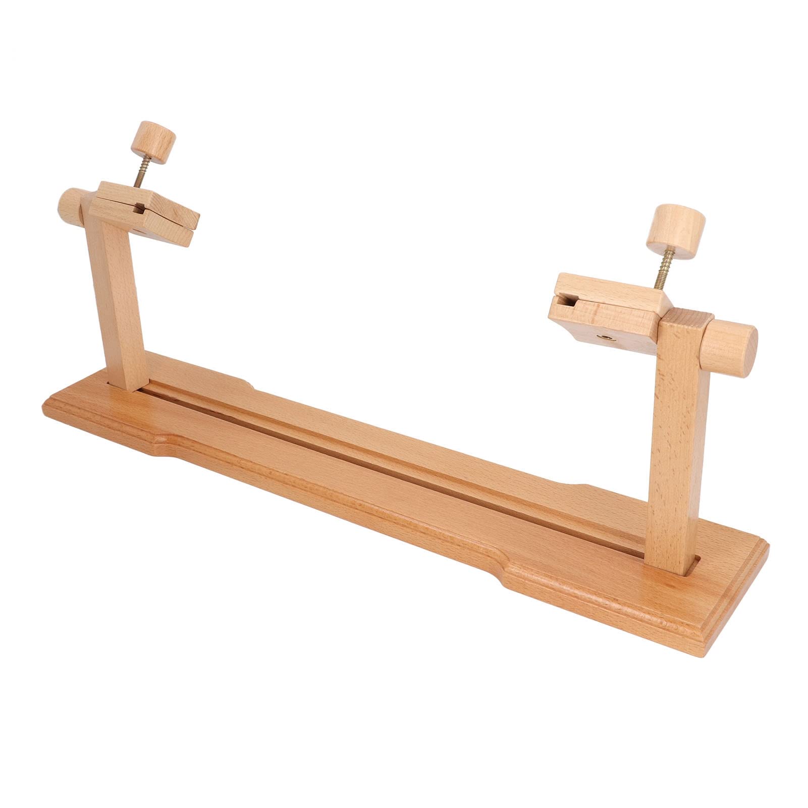 CHICIRIS Beech Wood Embroidery Hoop Stand - Stable & Reliable Craft Stand for Needlework, Cross Stitch, and DIY Projects - Perfect for Home Crafting and Sewing Workspace