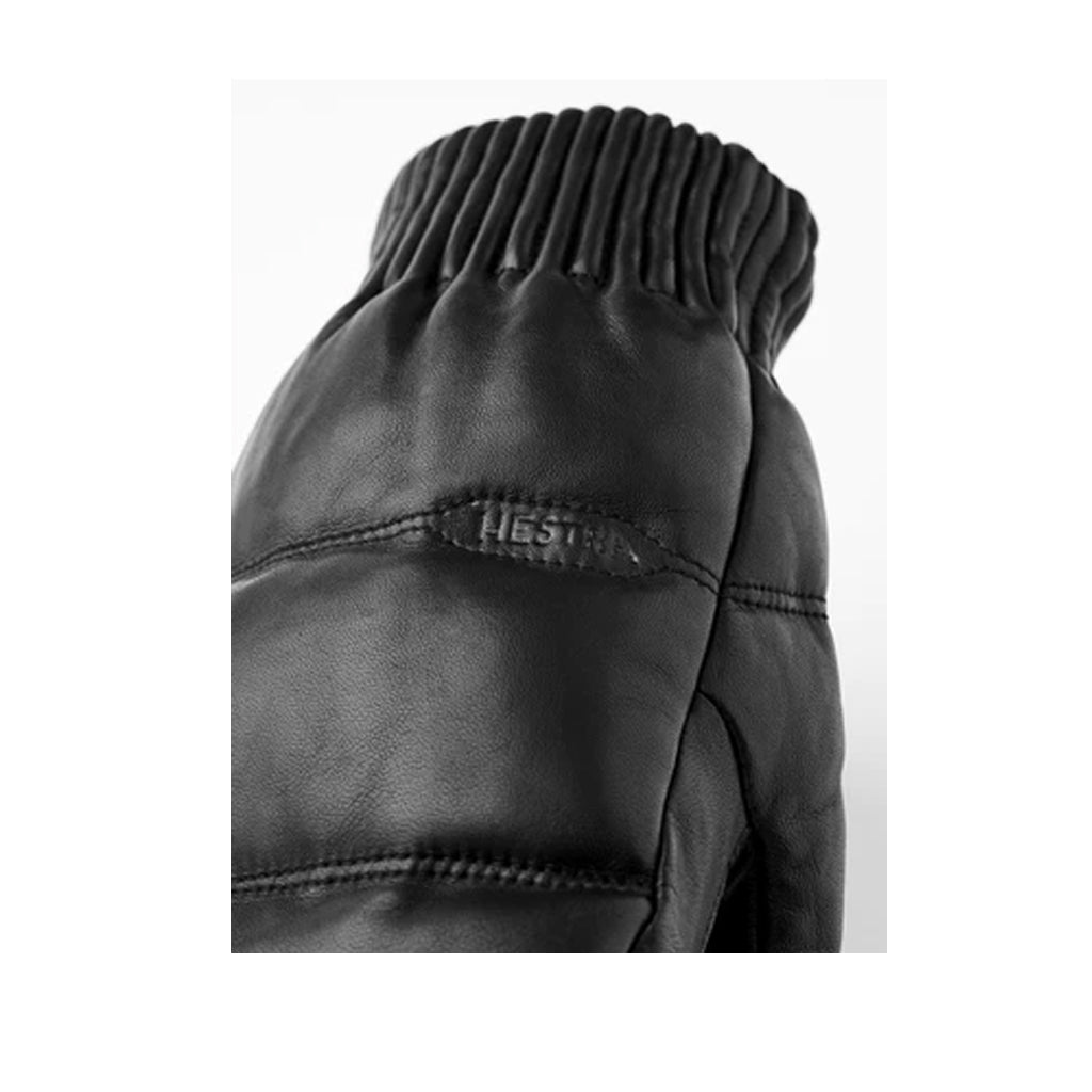 Hestra Women's Valdres Black Winter Mittens - Warm Waterproof Gloves for Skiing, Snowboarding & Outdoor Activities