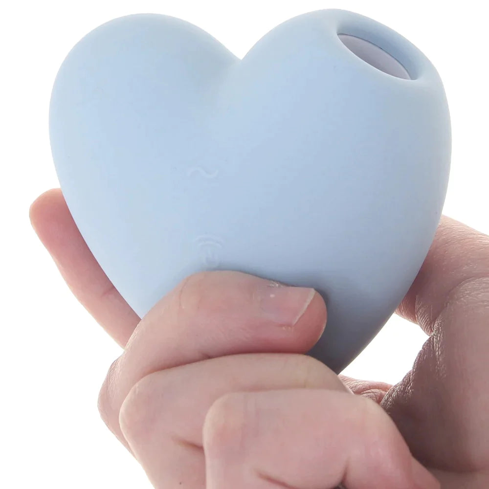 Satisfyer Cutie Heart Clitoral Suction Vibrator - Rechargeable Waterproof Pleasure Toy for Women, Perfect for Solo Play & Couples Intimacy