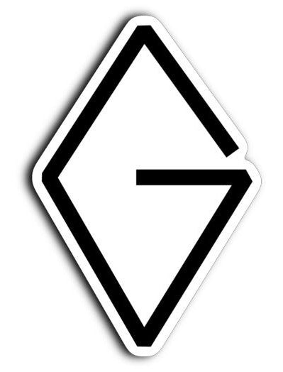 Minikani Sticker Decal Cabin Symbol 13 - Waterproof Vinyl Decals for Laptop, Phone, Car & Home Decor - Perfect for Outdoor Adventures and Personalizing Your Belongings