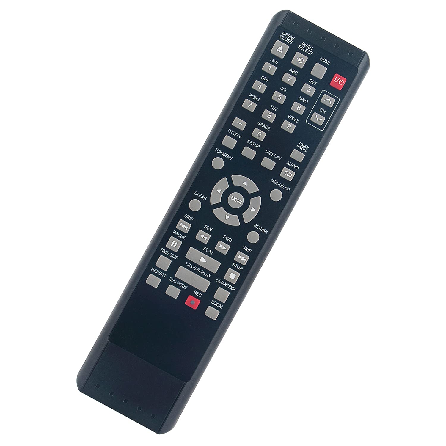 SE-R0264 Replacement Remote Control for Toshiba DVD Video Recorder Models D-R550KU/D-R550/D-R560KU/D-R560/D-R570KU/D-R570/DR550KU/DR550/DR560KU/DR560/DR570KU/DR570 - Perfect for Home Entertainment & Media Playback