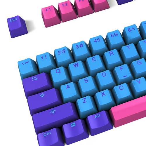 Akko X Ducky Joker 108 Key OEM Profile PBT Keycap Set for Mechanical Keyboard - Perfect for Gaming, Typing & Custom Keyboard Builds