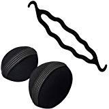 Chronex Donut Bun Maker Hair Clip - Easy DIY Hair Styling Tool for Women & Girls - Perfect for Parties, Weddings, and Everyday Hairstyles