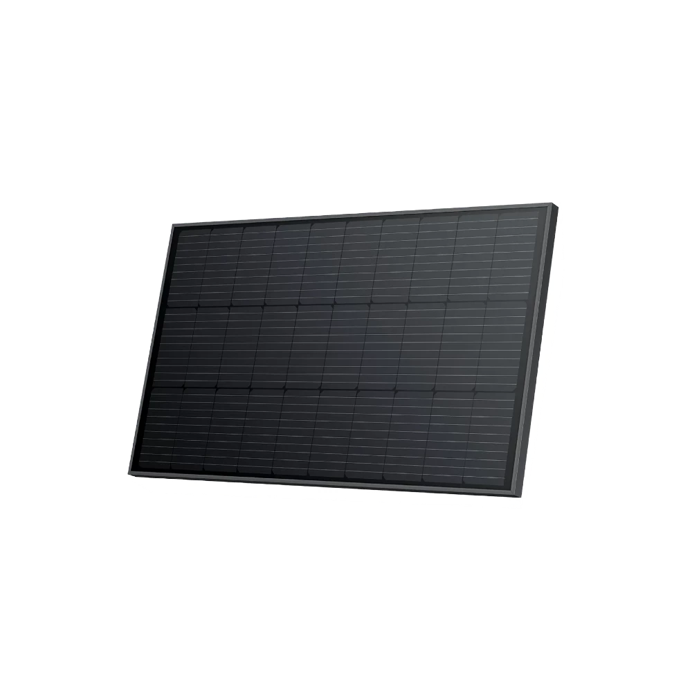 EcoFlow 100W Rigid Solar Panel (2 x 100W) - Portable Solar Charger for RV, Boat, Camping & Off-Grid Power - High Efficiency Monocrystalline Solar Panels for Outdoor Adventures