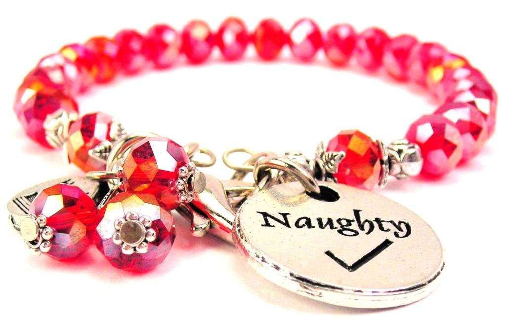Elegant Crimson Red Crystal Circle Bracelet for Women - Stylish Boho Jewelry for Parties, Date Nights & Everyday Wear