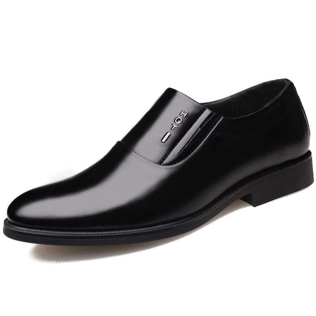 Classic Business Oxford Shoes for Men - Premium Leather Formal Dress Shoes for Wedding, Prom & Office Wear | Comfortable & Stylish Men's Dress Shoes for Professional & Special Occasions