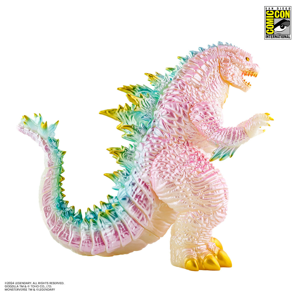 Godzilla x Kong: The New Empire Soft Vinyl Figure - Cherry Blossom Glow in The Dark Collectible | Perfect for Movie Fans, Anime Collectors & Home Decor | Great Gift for Godzilla Lovers