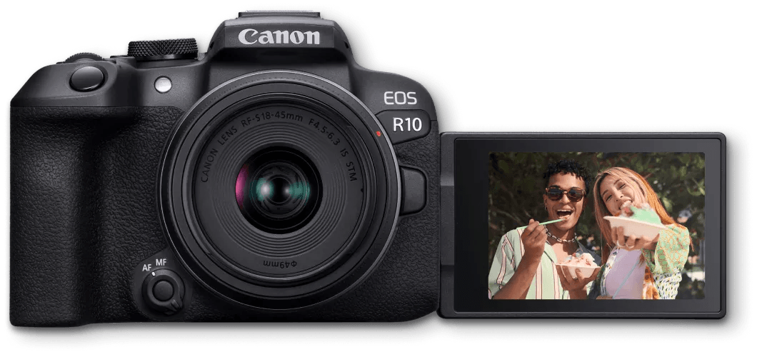 Canon EOS R10 Mirrorless Camera Kit with RF-S 18-45mm Lens - Perfect for Vlogging, Photography & Content Creation | YouTube, Travel & Portrait Shooting
