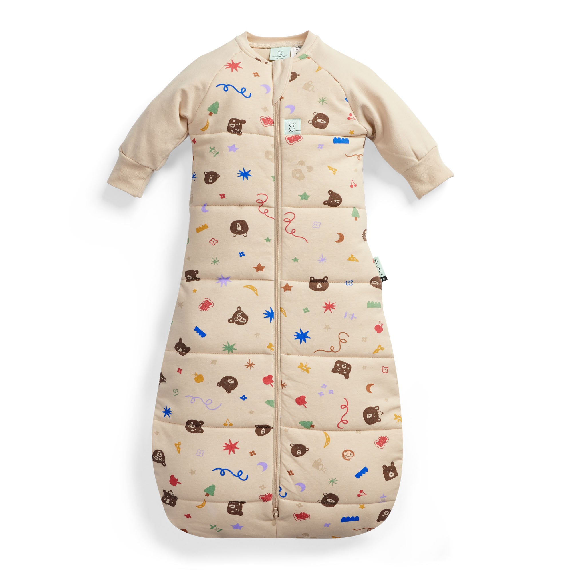 ErgoPouch TOG 3.5 Long Sleeve Baby Sleeping Bag - Warm Winter Wear for Newborns & Infants - Perfect for Nursery, Daycare & Cozy Teddy Bear Themed Parties