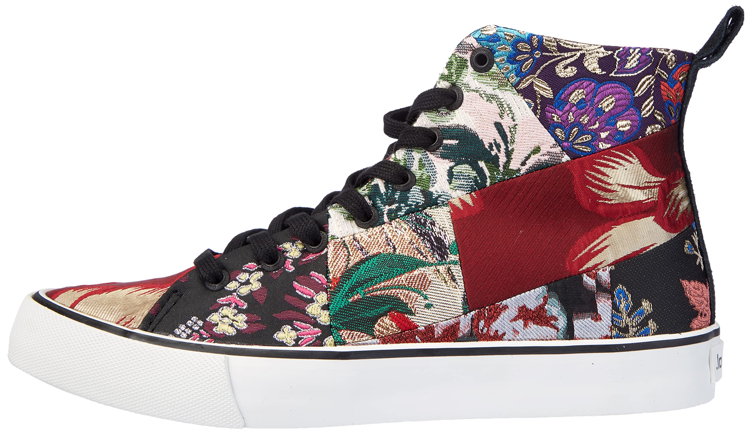 Desigual Women's High Top Sneakers - Fashionable Comfortable Casual Shoes for Walking, Running & Everyday Wear - Perfect for Gym, Workouts & Street Style Outfits