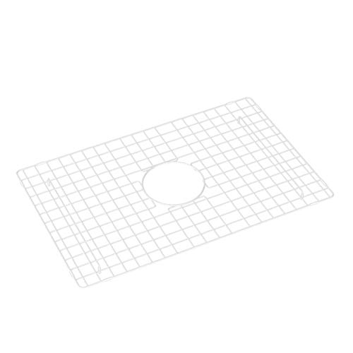 ROHL WSGUM2318WH White Wire Sink Grid - Durable Stainless Steel Sink Protector for Kitchen & Bathroom - Perfect for Protecting Countertops from Scratches & Dishes from Breaking
