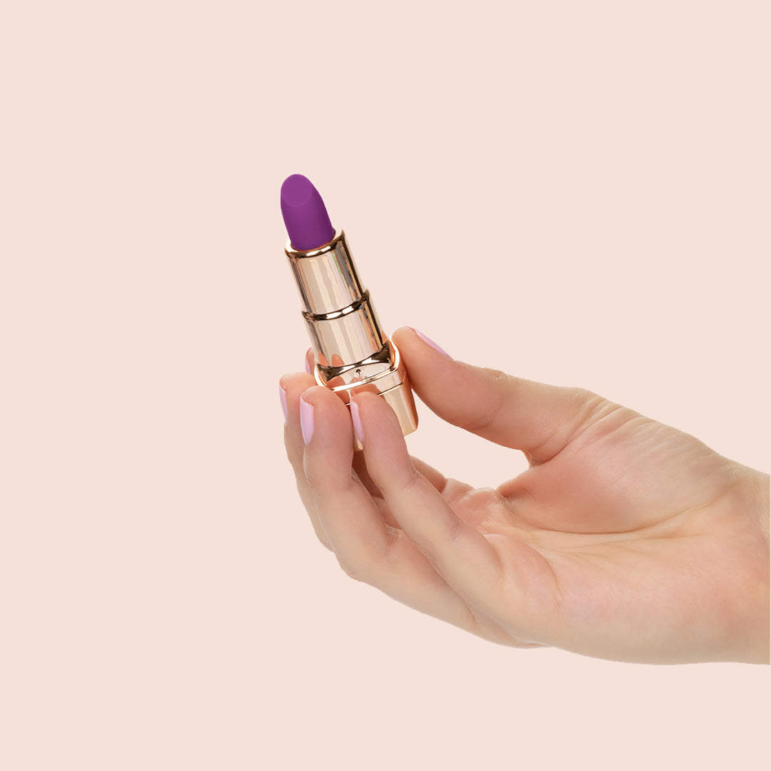 Naughty Bits™ Bad Bitch™ Lipstick Vibrator - Discreet Bullet Vibrator for Women, Powerful Mini Vibrating Massager for Clitoral Stimulation & G-Spot Play - Perfect for Travel, Date Night & Solo Pleasure