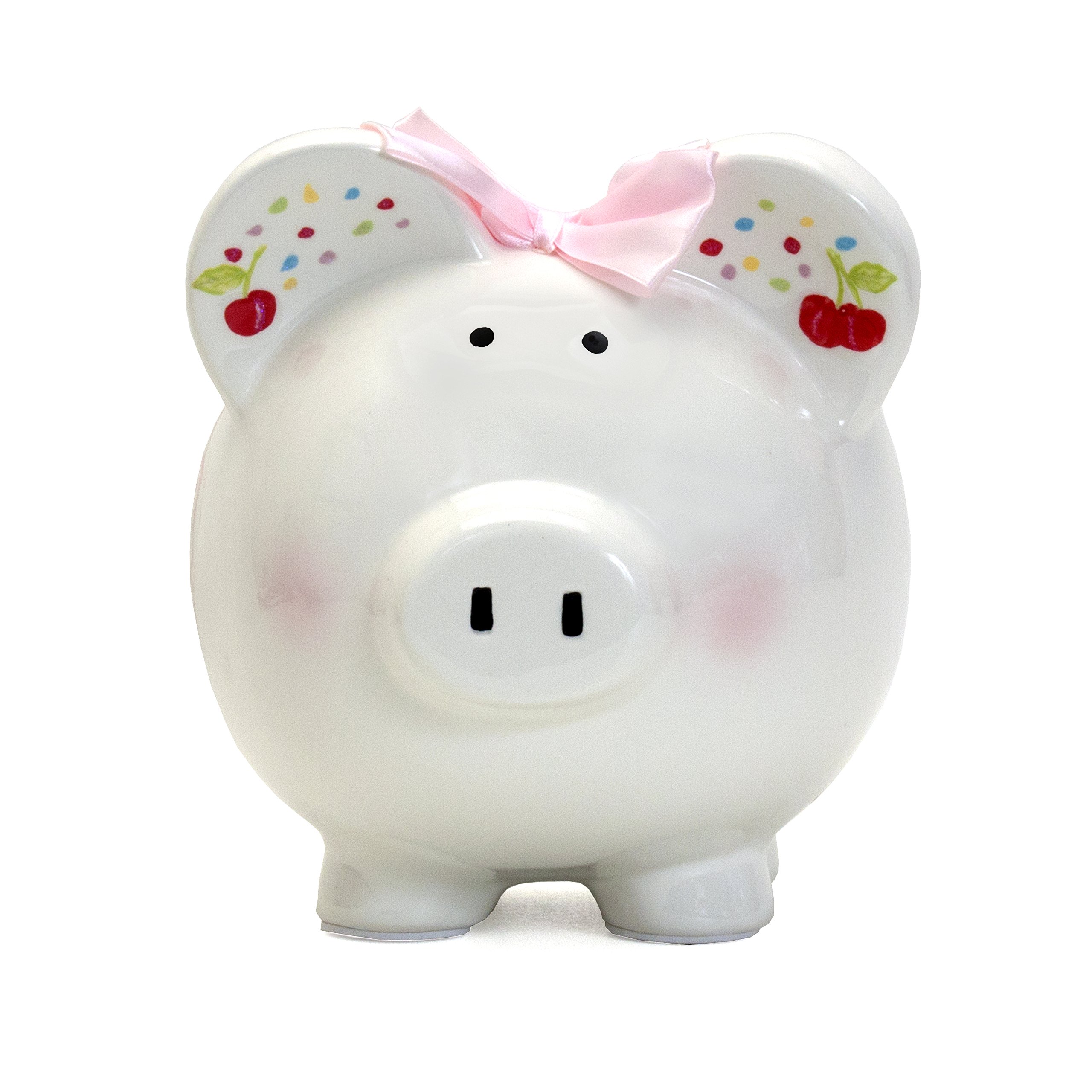 Ceramic Piggy Bank for Kids - Sprinkle Cupcake Design, Cute Money Saving Bank for Girls & Boys | Perfect Gift for Birthdays, Christmas & Savings Goals