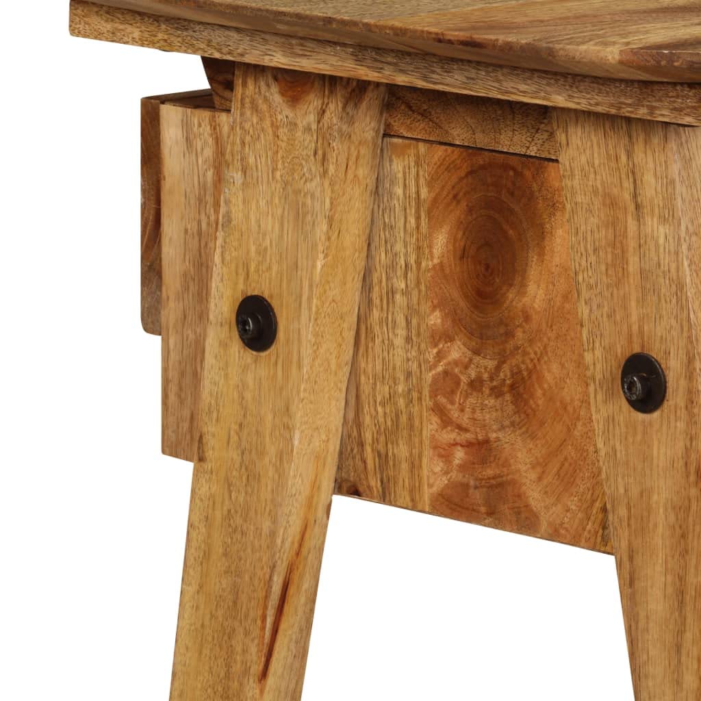 Solid Mango Wood Writing Desk - 43.3