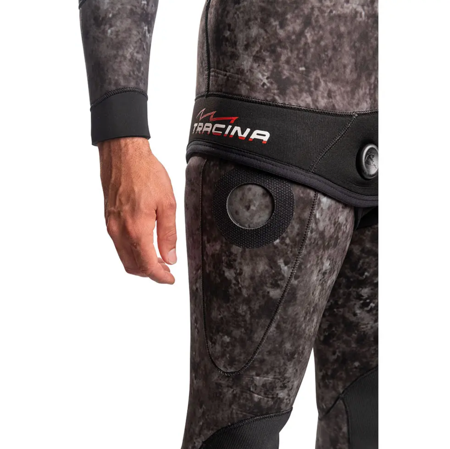 Cressi Tracina 7mm Open Cell Camo Wetsuit for Men - 2 Piece Set, Jacket or Pants - Premium Scuba Diving & Spearfishing Gear for Cold Water Adventures