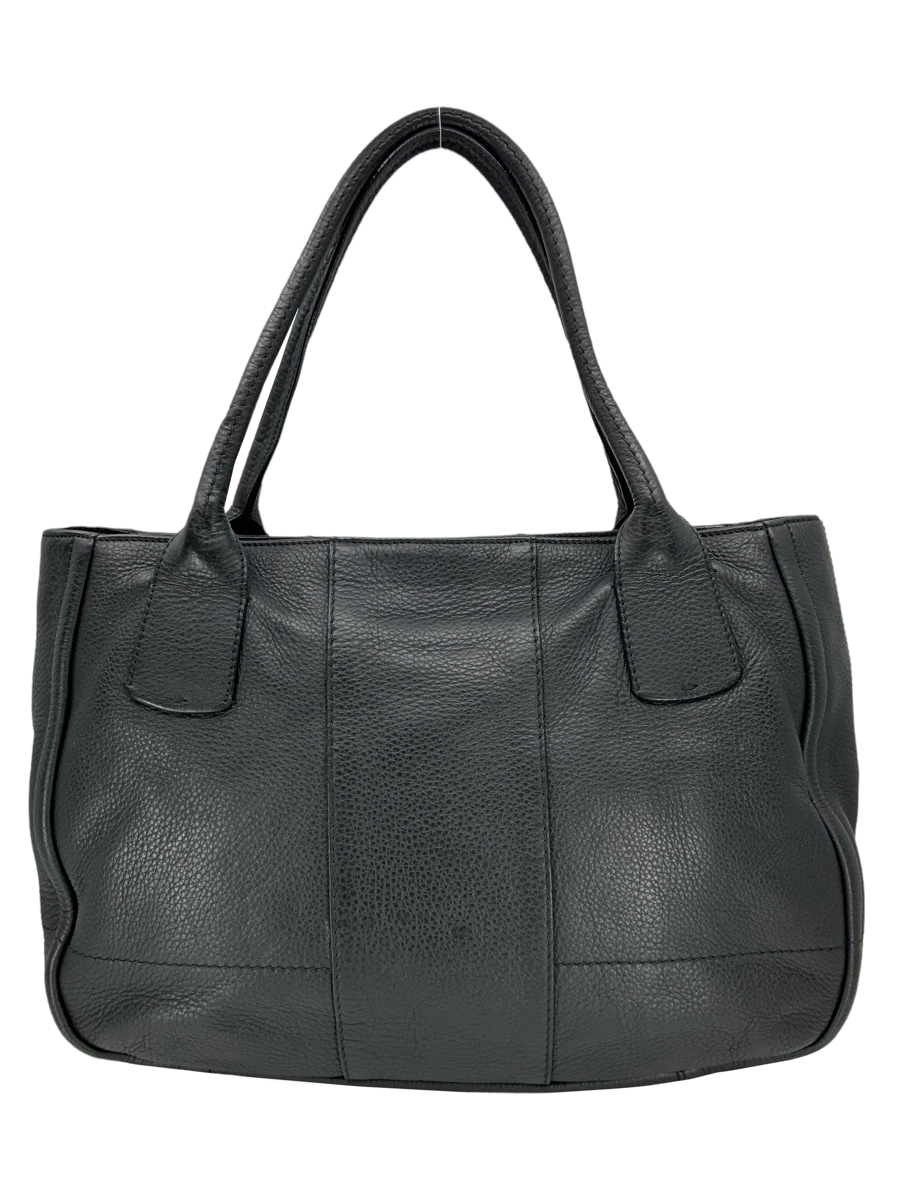 Salvatore Ferragamo Genuine Leather Izzie Gancini Large Tote Bag for Women - Luxury Designer Handbag for Work, Travel & Everyday Use