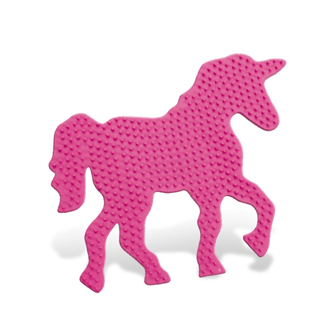 SES Creative Iron-On Beads Pegboard Kit - Fantasy Horse Design for Kids Arts & Crafts - Perfect for DIY Projects, Birthday Gifts & Creative Playtime