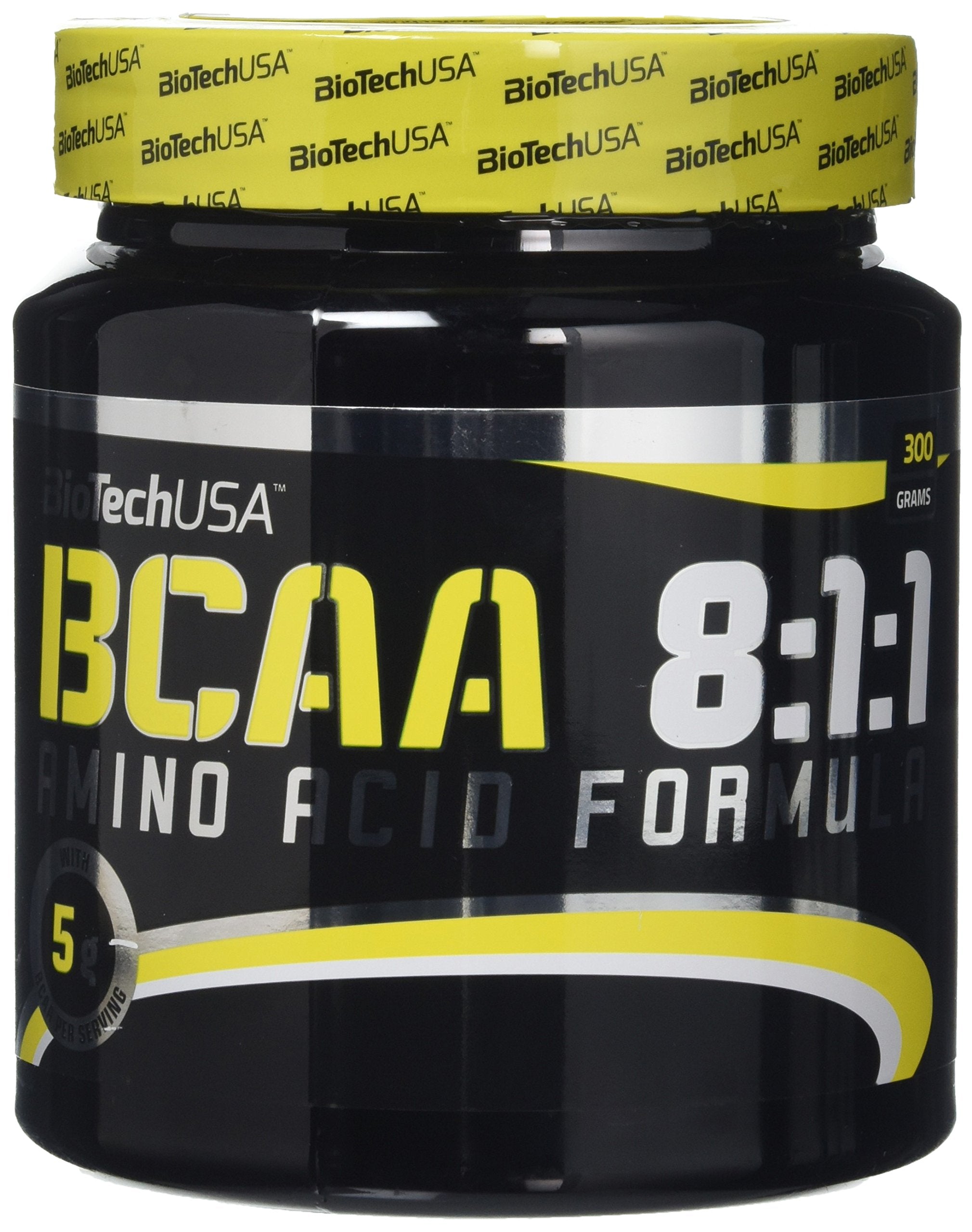 BioTechUSA BCAA 8:1:1 Unflavored Powder - 300g Branched Chain Amino Acids Supplement for Muscle Recovery & Workout Performance | Ideal for Athletes, Bodybuilders & Fitness Enthusiasts