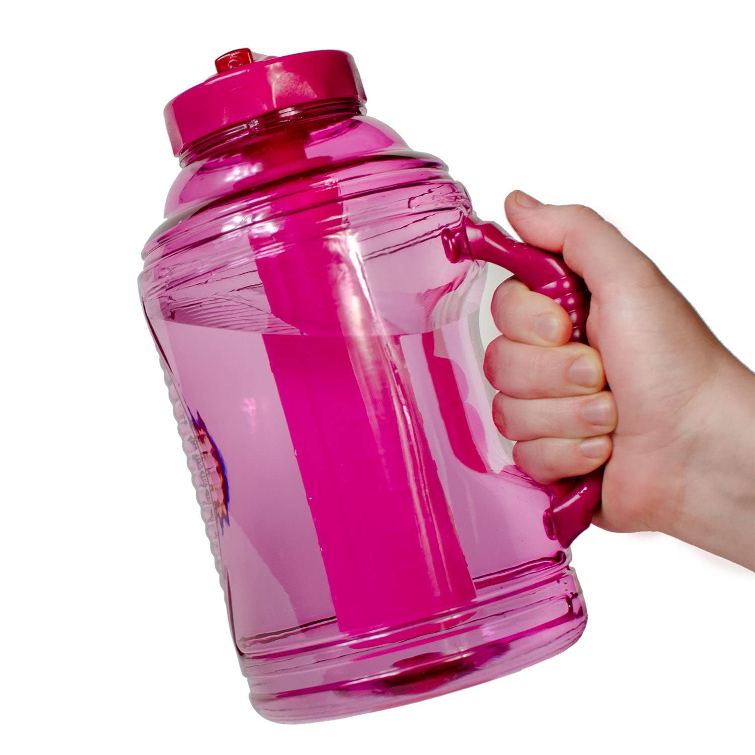 COOL GEAR 2-Pack 80oz Sports Water Bottle with Freezer Stick | Gym & Outdoor Use