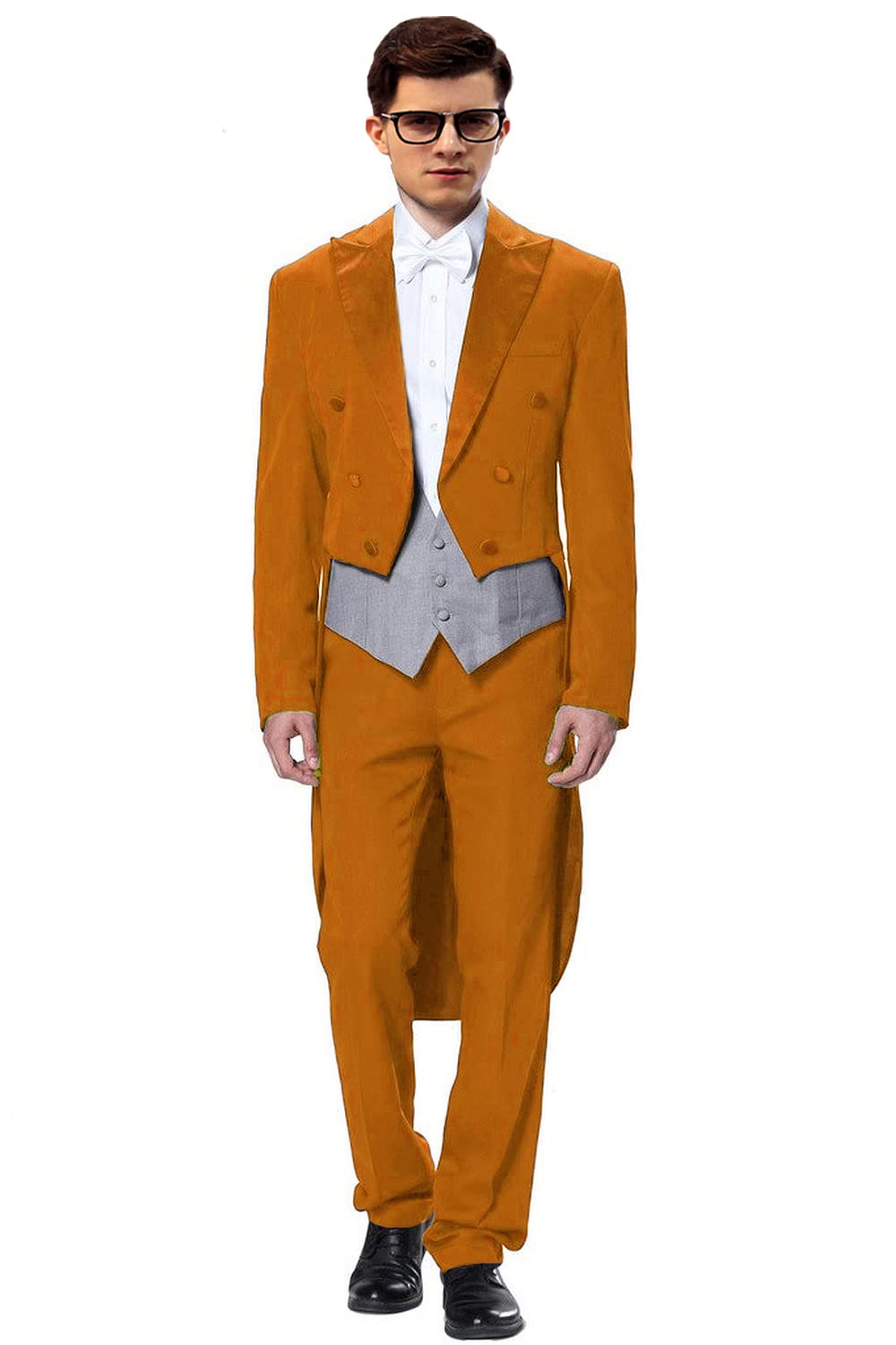 2024 Vintage Elegant 3-Piece Groom Tuxedo Suit for Men - Classic Wedding Attire for Grooms, Best Man & Formal Events | Perfect for Weddings, Proms & Black Tie Occasions