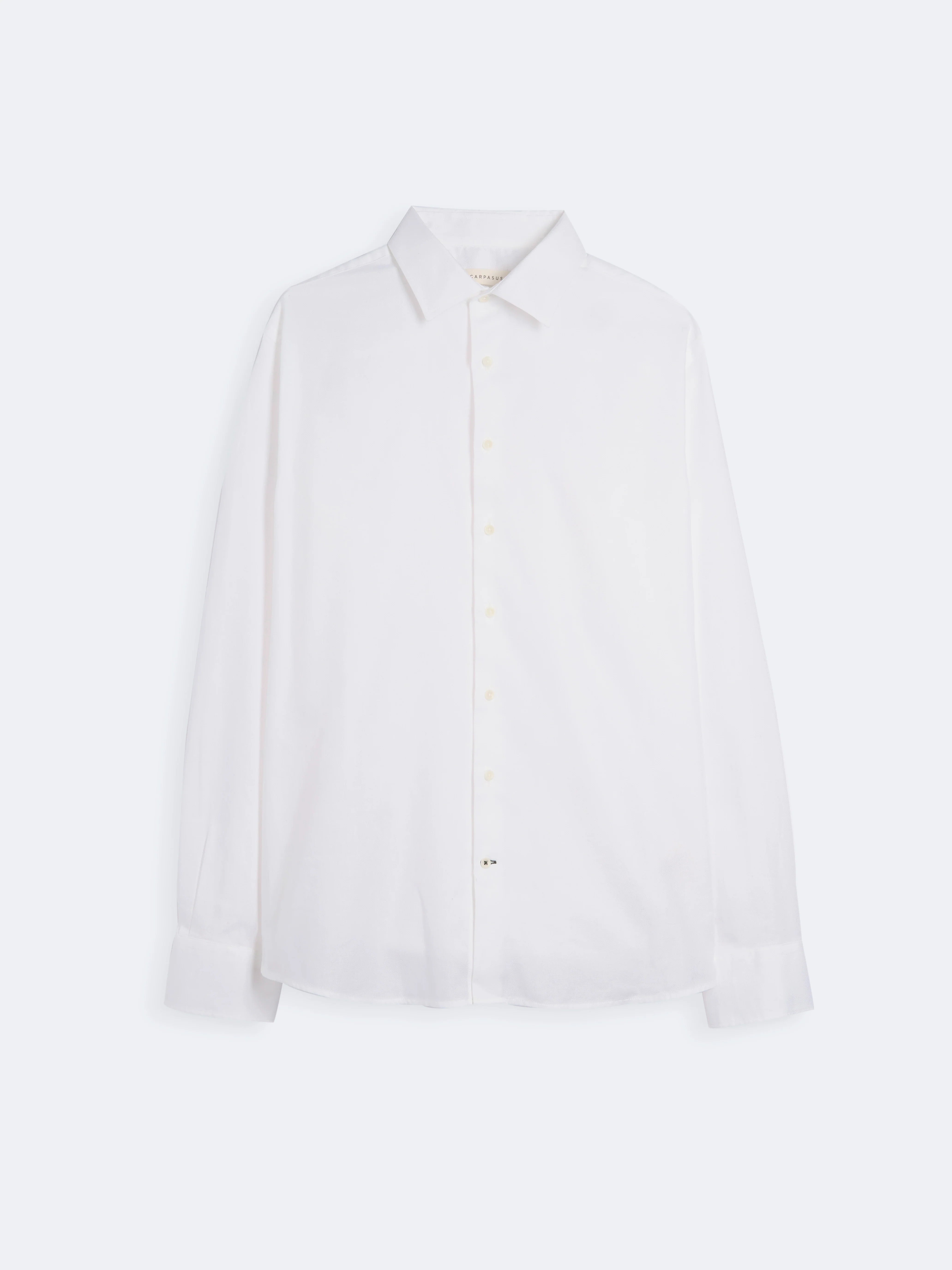 Slim Fit White Dress Shirt for Men - Formal & Business Attire - Office, Wedding & Special Occasions