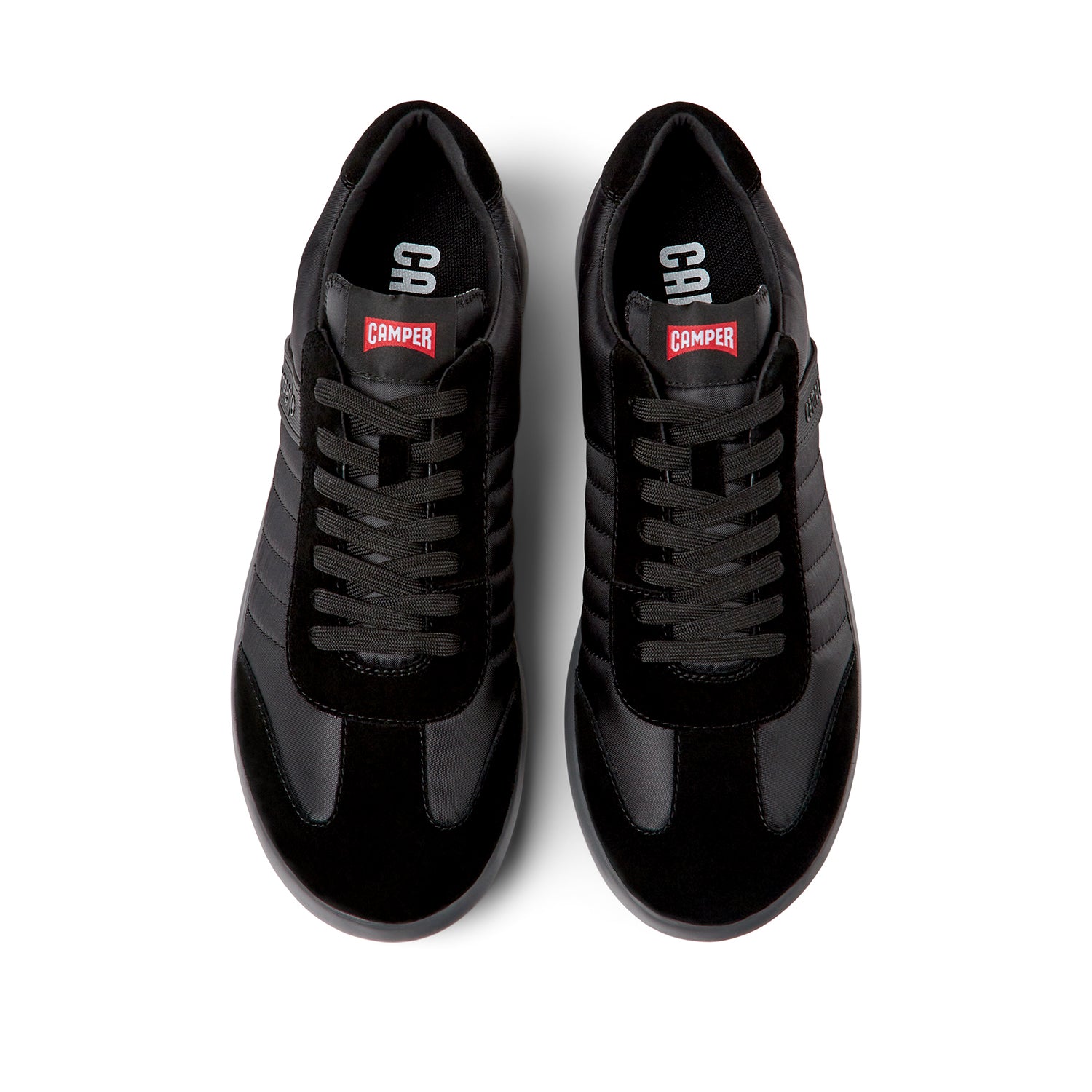 **Camper Men's Pelotas XLF Sneakers - Black Comfortable Casual Shoes for Walking, Travel & Everyday Wear**