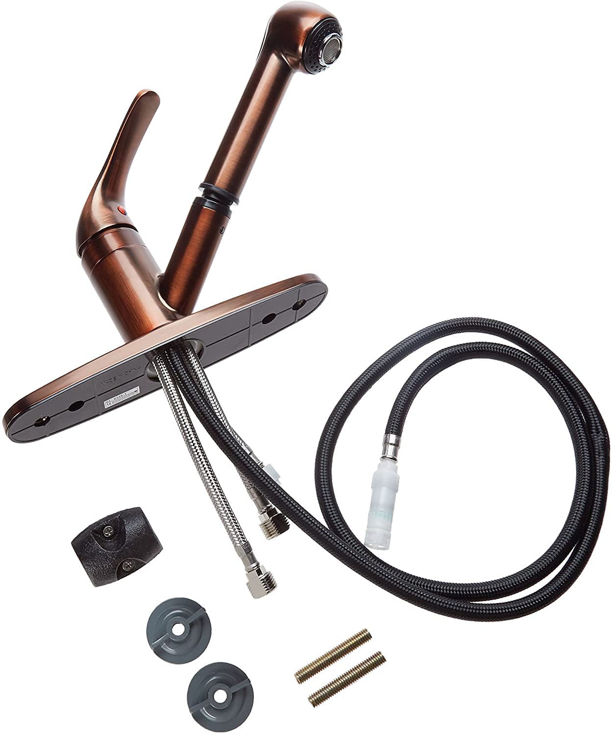 Empire Brass SL1000ORB-A Single Handle Deck Mount Bathroom Faucet - Oil Rubbed Bronze Finish for Vanity Sink, Powder Room & Guest Bath Installation