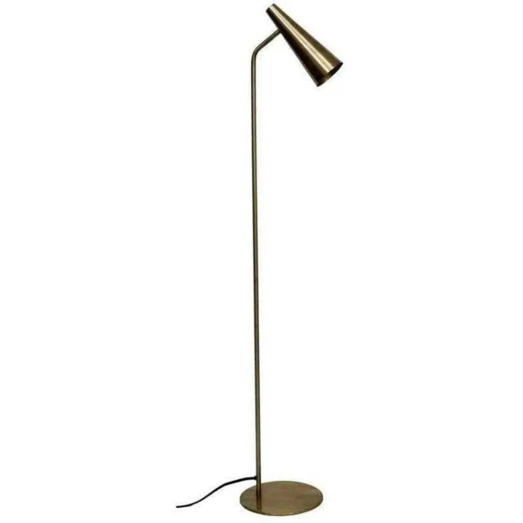 50 Inch Gold Modern Floor Lamp - Elegant Contemporary Lighting for Living Room, Bedroom & Office Decor