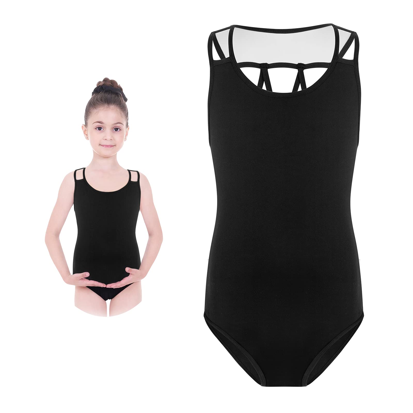 Girls Gymnastics Leotards - Toddler Ballet Dance Leotard One-Piece Outfit for Kids | Perfect for Dance Class, Gymnastics Practice & Performance