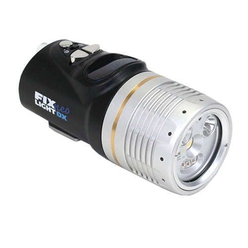 FIX NEO Premium 1500 DX SWRII FS Flashlight - High Power Spot/Wide/Red Beam LED Light for Hunting, Camping, Emergency & Outdoor Activities