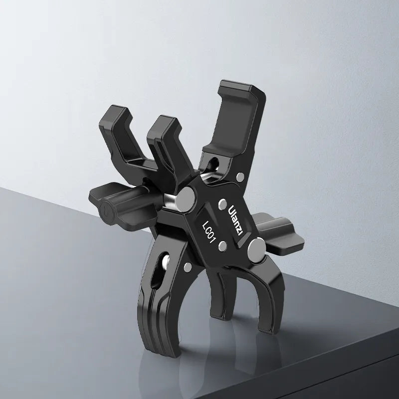 Ulanzi LC01 Super Clamp Mount for Light Stand - Heavy Duty Camera & Phone Holder for Photography, Video Shooting, Live Streaming & Studio Lighting