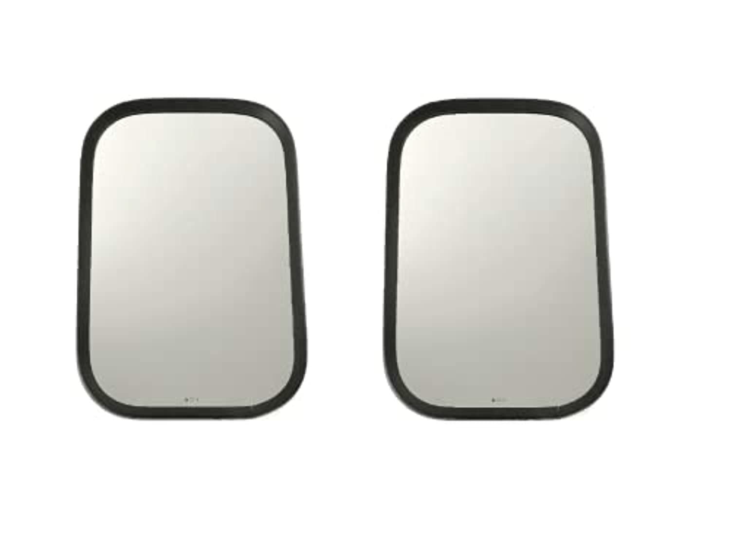 Dodge Ford Van Truck Side Mirror Replacement - Driver & Passenger Side (2 Mirrors + Gaskets Included) | Perfect for Road Safety & Blind Spot Visibility