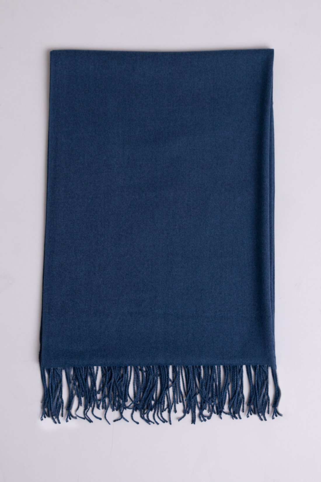 Premium Soft Navy Blue Scarf for Women & Men - Warm Winter Fashion Accessory for Cold Weather & Outdoor Activities