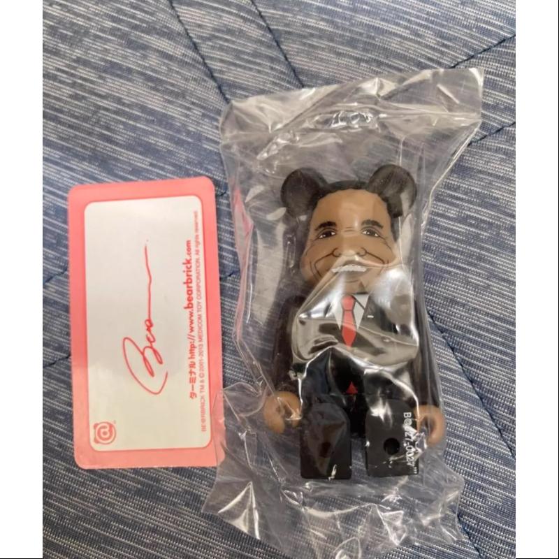 Bearbrick Series 27 SUPER Secret The President 100% Collectible Art Toy - Limited Edition Vinyl Figure for Display, Gift & Anime Fans Collection