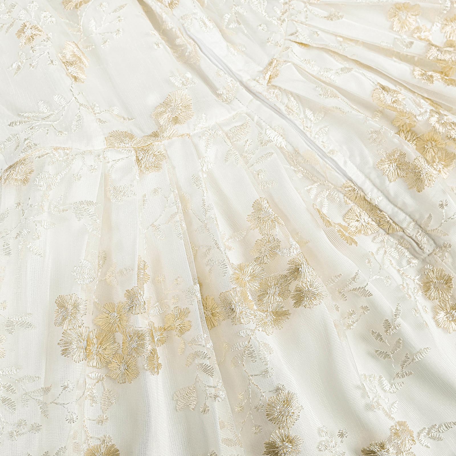 Regency Dress for Women - Elegant Empire Waist Victorian Gown with Embroidery | Tea Party, Cosplay & Historical Reenactment Costume