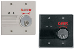 Detex EAX 2500 12-24V AC/DC Exit Alarm - Commercial Building Security Door Alarm for Emergency Exits & Fire Safety Compliance
