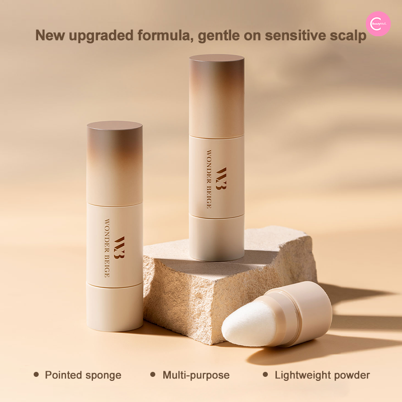 WonderBeige Fantasy Hairline Powder for Thinning Hair - Natural Hair Thickening Fibers for Men & Women - Perfect for Daily Use & Special Occasions