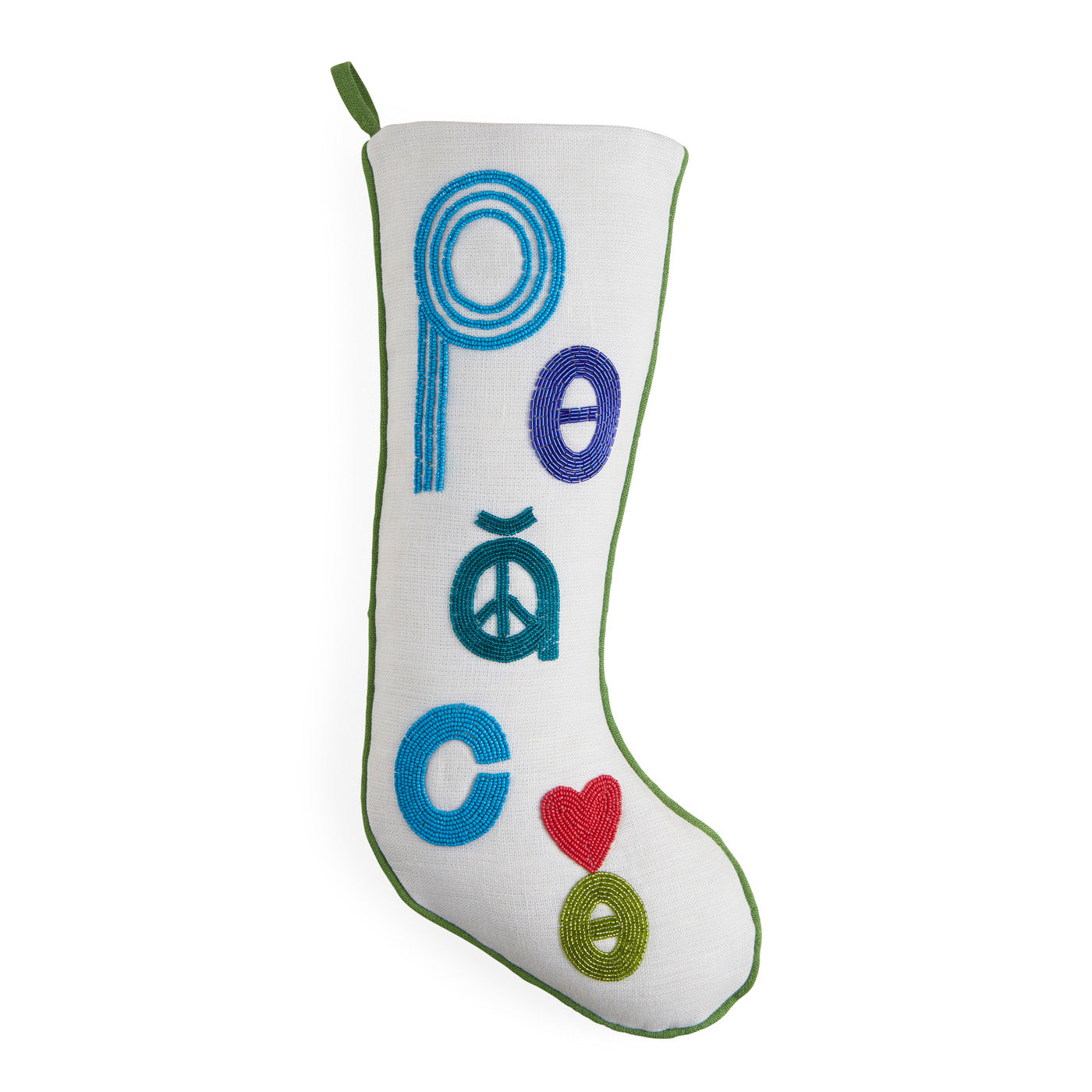 Peace Stocking - Comfortable and Stylish Holiday Socks for Women & Men - Perfect for Christmas, Winter Gifts, and Cozy Home Wear