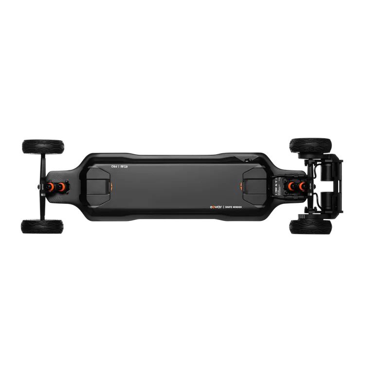 Exway Atlas Pro 2WD All-Terrain Electric Skateboard - 37 MPH Top Speed, 21 Mile Range, Belt Drive System - Perfect for Off-Road Adventures & Commuting