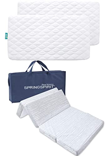 2 Pack Waterproof Crib & Toddler Bed Mattress Protector - 3.5