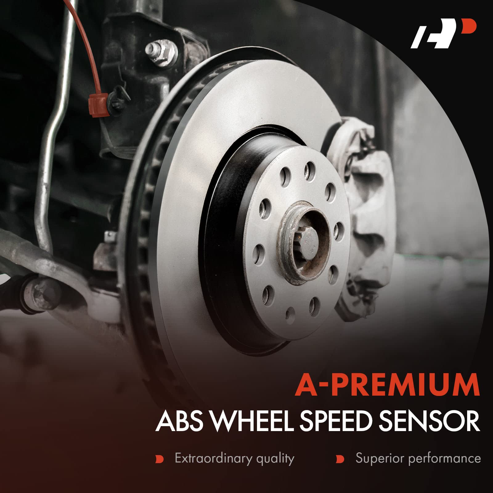 Premium ABS Wheel Speed Sensor Compatible with Nissan Murano 2009-2011 SUV - Rear Right Passenger Side Replacement Part #47900-1AA0A / 479001AA0A - Perfect for ABS System Repair & Maintenance