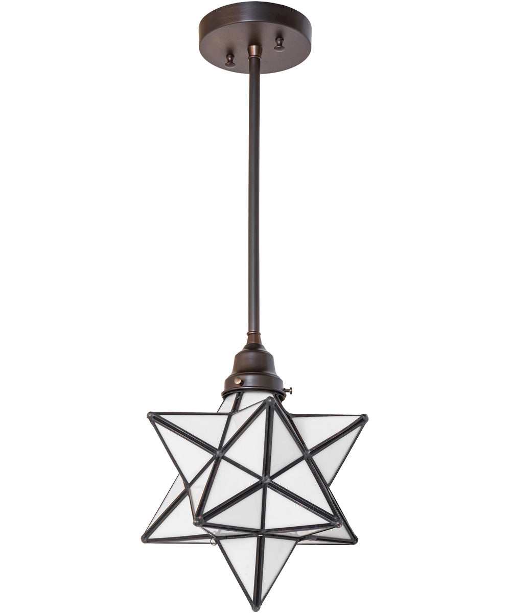 10-Inch Wide Moravian Star Pendant - Elegant Christmas Ornament & Home Decor for Tree, Window, or Holiday Party Decoration