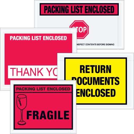 5 1/2 x 10 Inch Red Security Envelopes with 