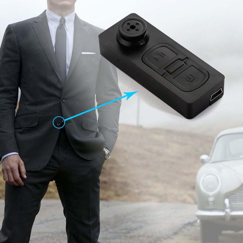 Mini Button Spy Camera - Hidden Wireless Security Camera for Home, Office & Surveillance - Perfect for Nanny Cams, Baby Monitors & Covert Recording