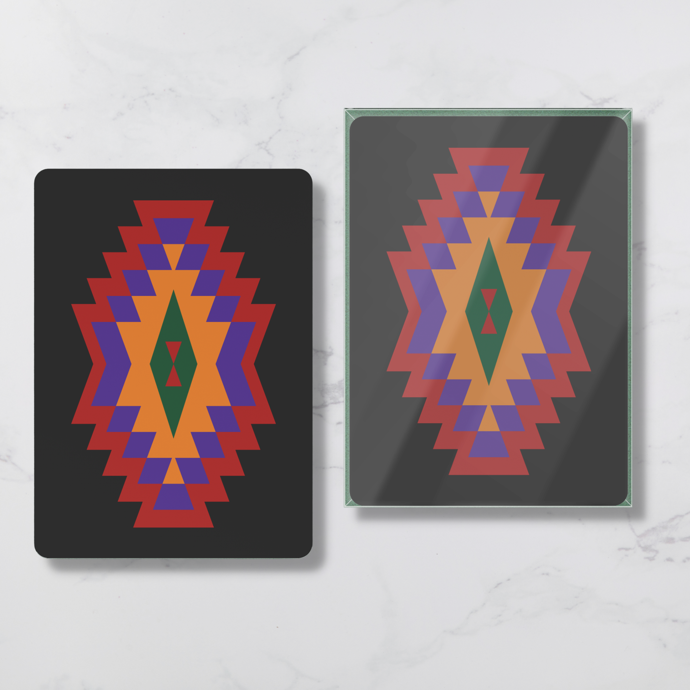 Premium Southwestern Motif Playing Cards - Unique Western Design Card Deck for Poker, Blackjack & Game Nights - Perfect Gift for Card Players & Collectors